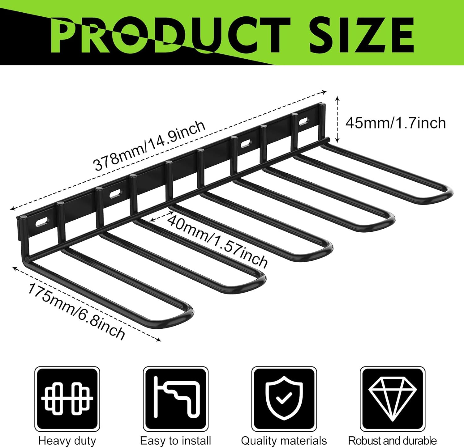 Workshop Tools Rack - Органайзер для электроинструментов VKKM, 4 слота,