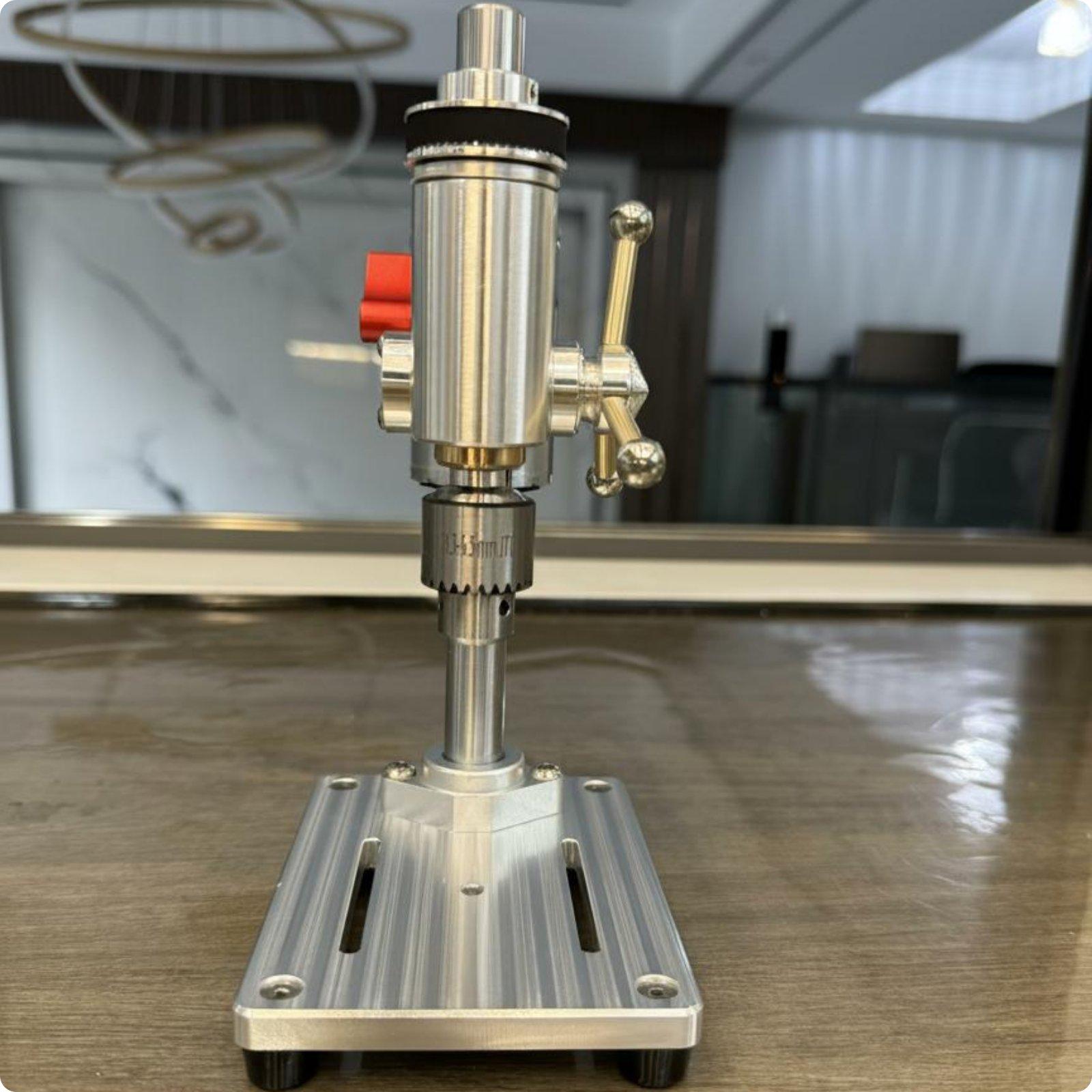 Drill Press Bench - Портативный прецизионный настольный сверлильный станок из
