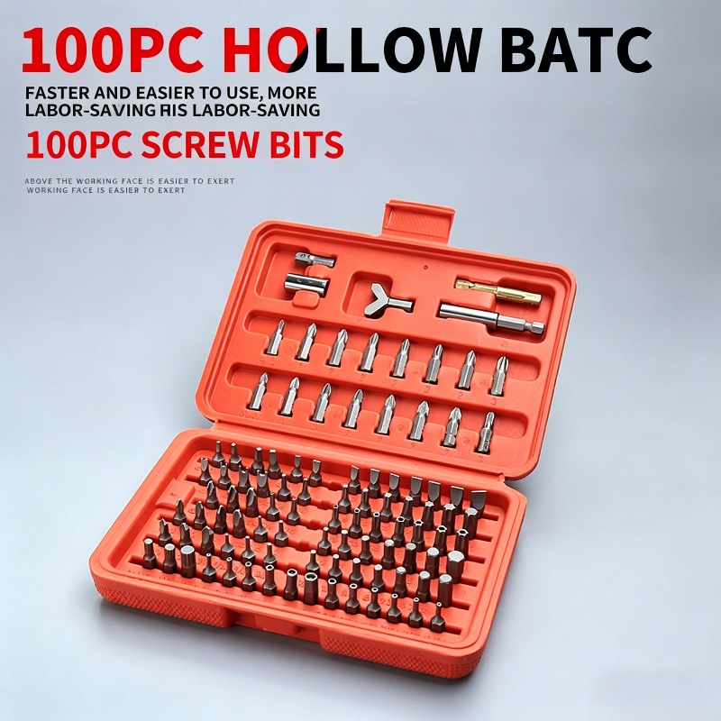 Workshop Use Tools - Набор из 100 насадок для отверток,
