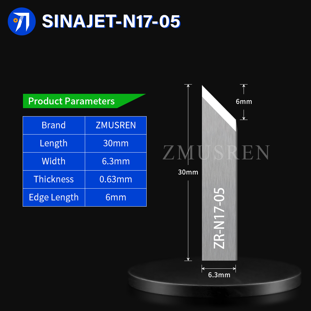 10 шт. лезвий Sinajet N17-05 и – обзор и цена Tools Quality