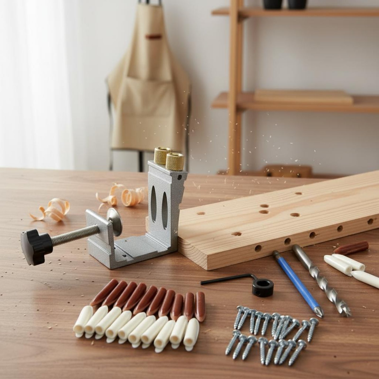 Набор для сверления угловых от – обзор и цена Pocket Hole Jig