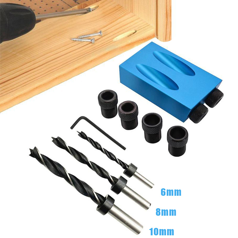 Набор для сверления отверстий  – обзор и цена Pocket Hole Jig